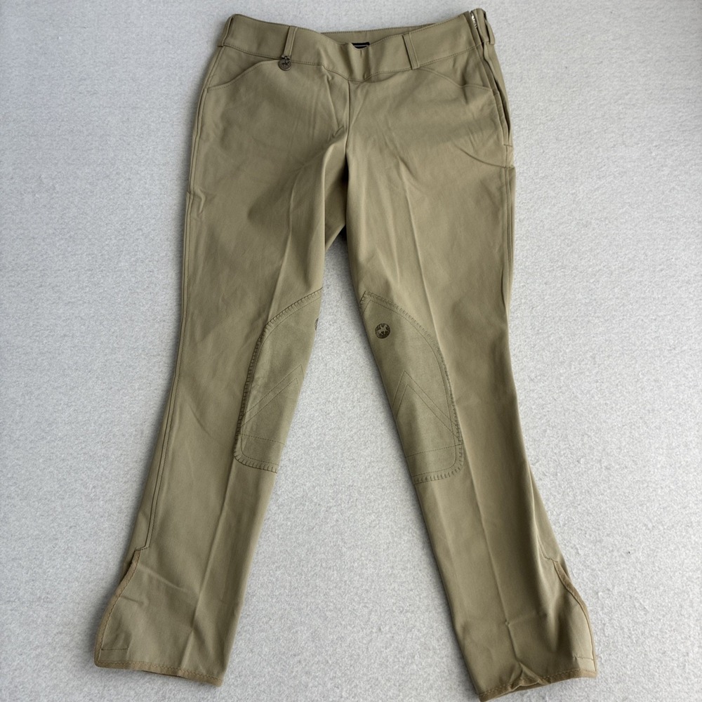Pikeur Victory Breeches 34L Safari Khaki Form 41 Prestige Micro Plus 2000 34x29
